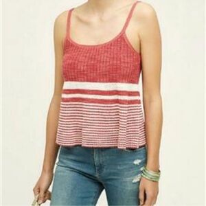 MOTH Nuru Striped Knit Tank Top